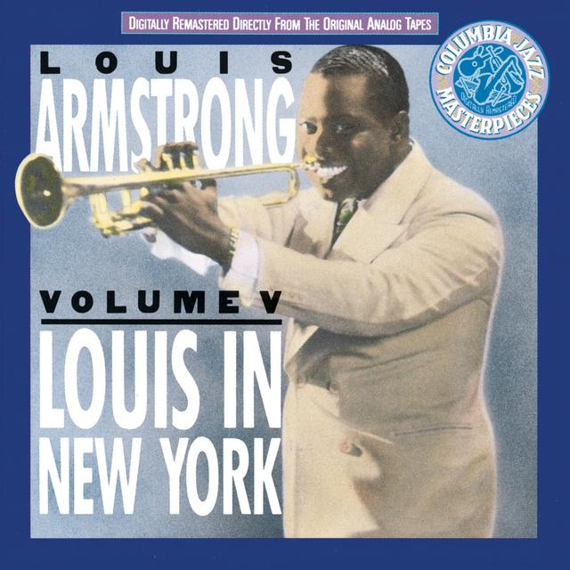 Album cover art for Louis Armstrong Volume V: Louis in New York