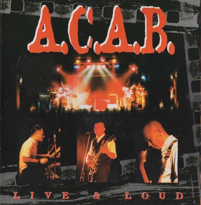 Album cover art for Live & Loud