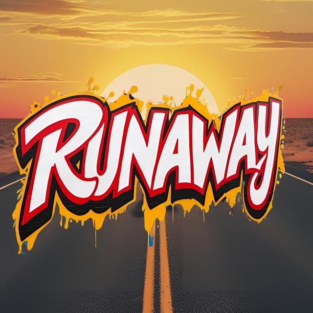Album cover art for Run away