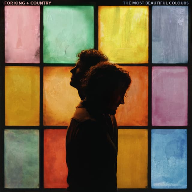 Album cover art for the most beautiful colours