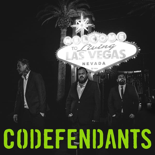 Album cover art for Living Las Vegas