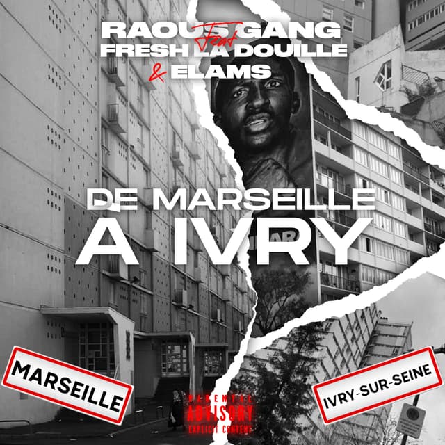 Album cover art for De marseille a ivry