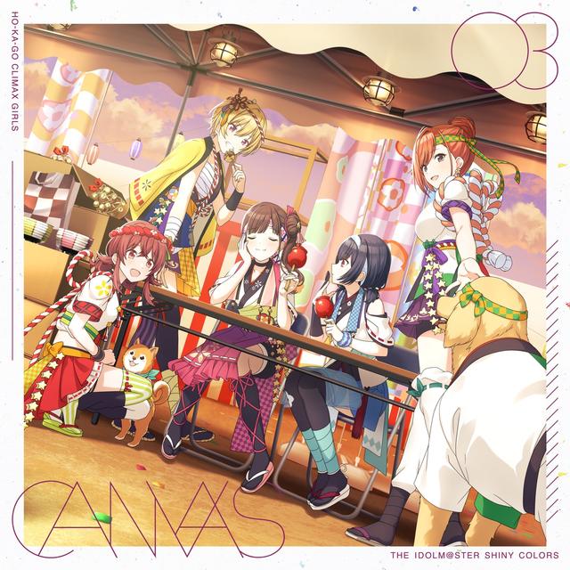 Album cover art for THE IDOLM@STER SHINY COLORS "CANVAS" 03