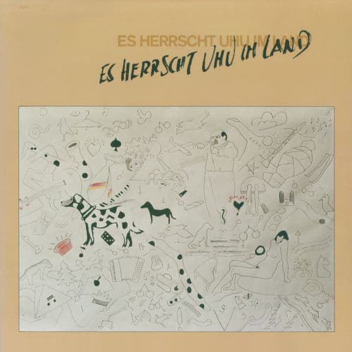 Album cover art for Es herrscht Uhu im Land