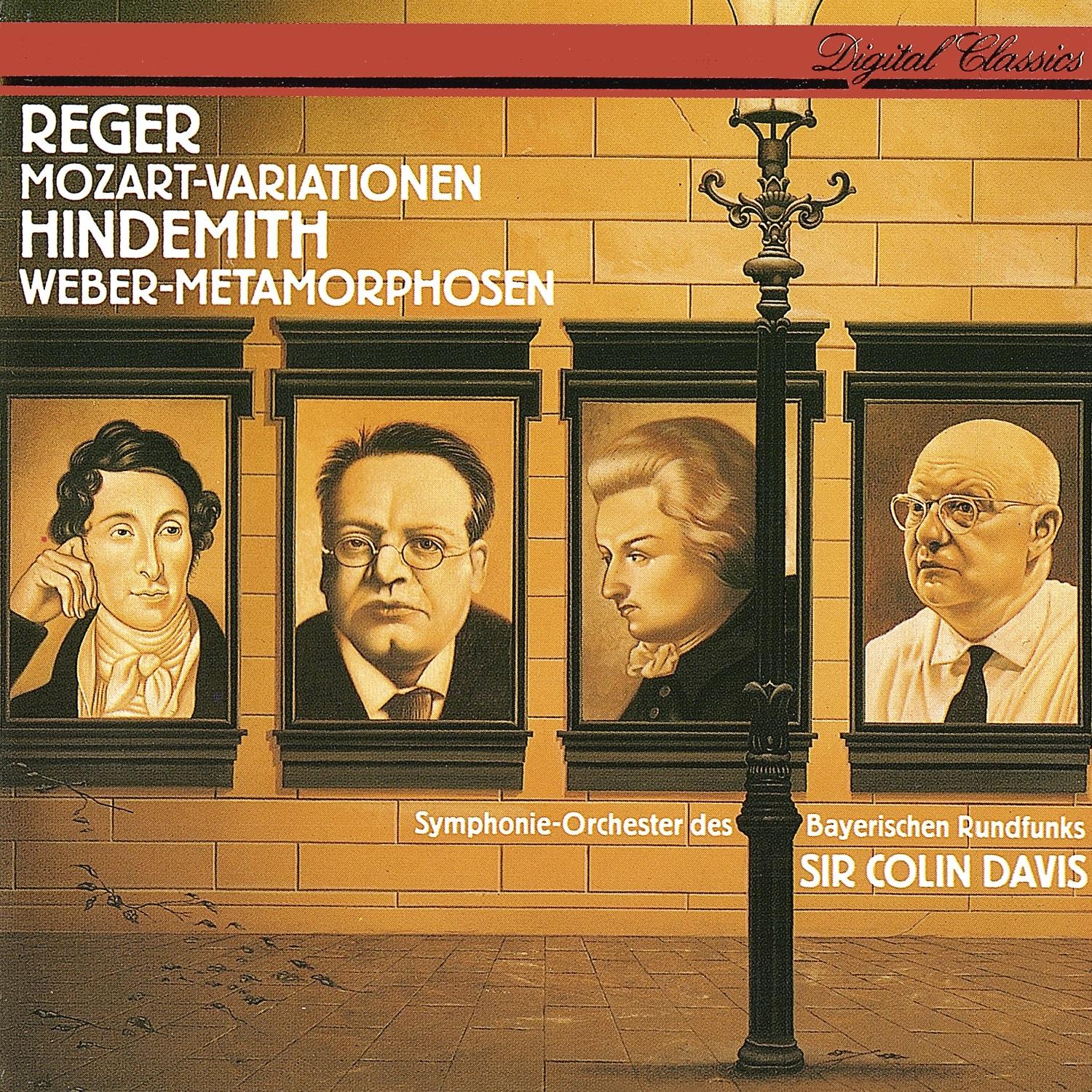 Reger: Mozart Variationen - Hindemith : Weber-Metamorphosen
