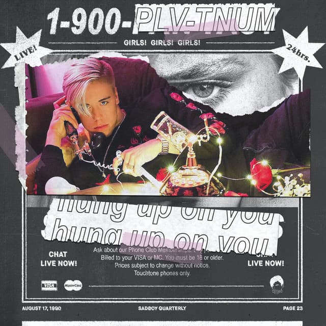 Album cover art for hung up on u