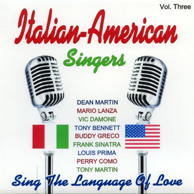 Album cover art for Italian - American Singers - Vol. Three
