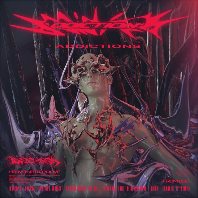 Album cover art for Addictions