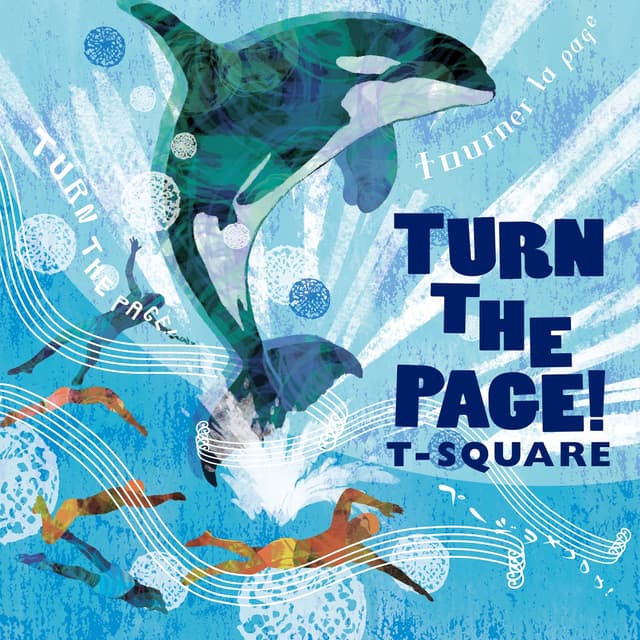 Album cover art for TURN THE PAGE!