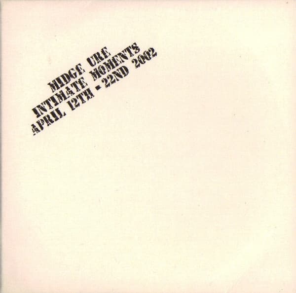 Album cover art for Intimate Moments
