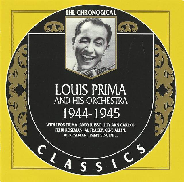 Album cover art for Louis Prima Et Son Orchestre 1944 1945