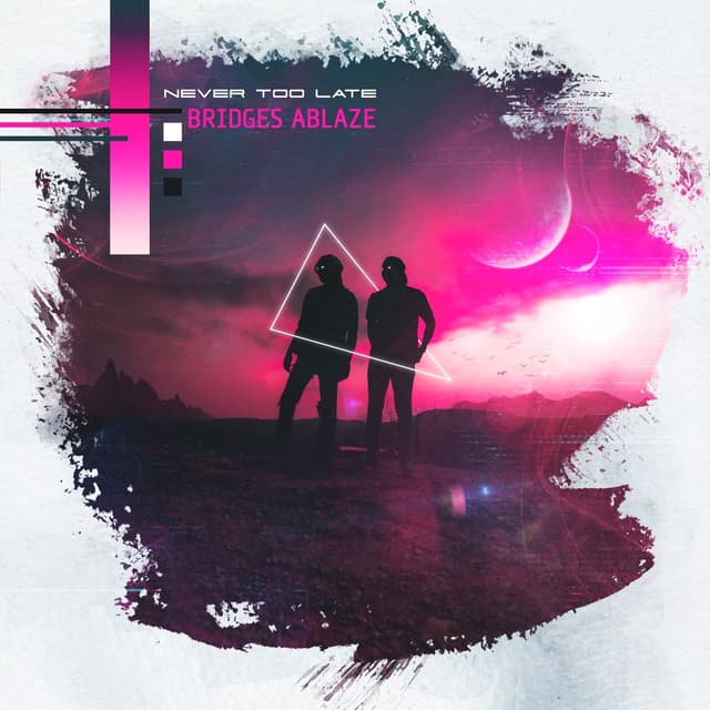 Album cover art for Never Too Late