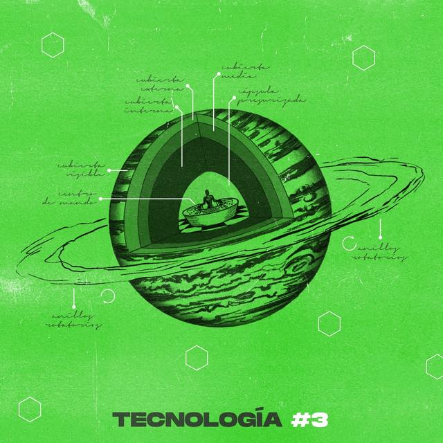 Album cover art for Tecnología #3