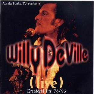 Album cover art for Willy Deville Live