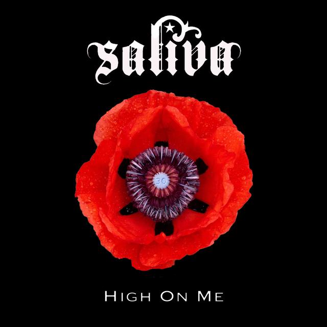 Album cover art for High on Me