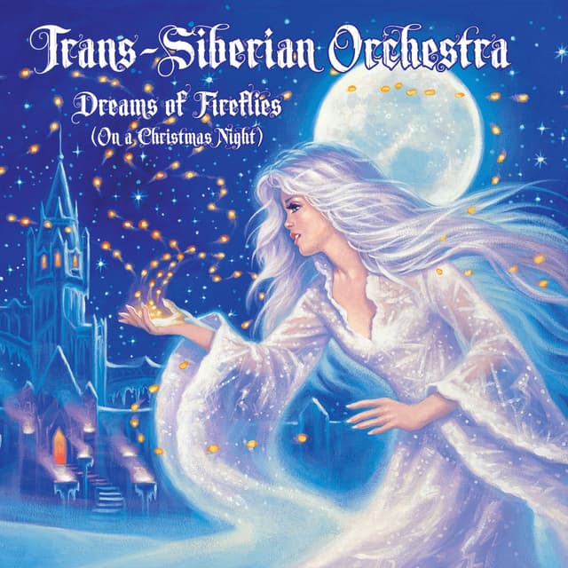 Album cover art for Dreams of Fireflies (On a Christmas Night)
