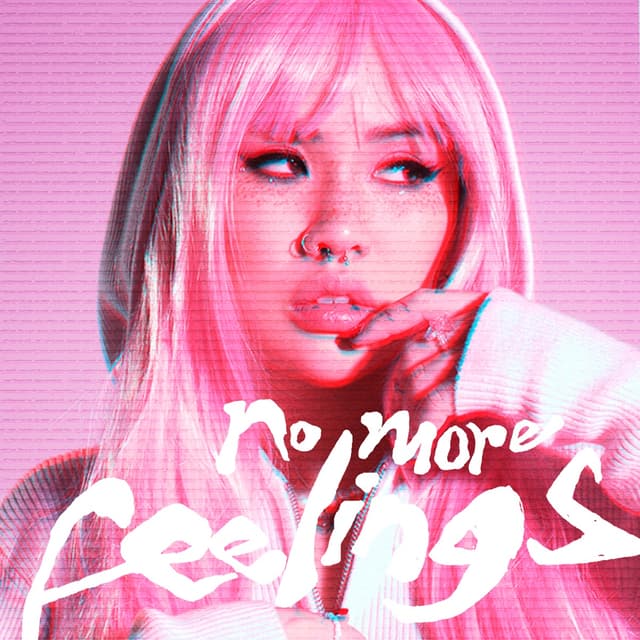 Album cover art for no more feelings