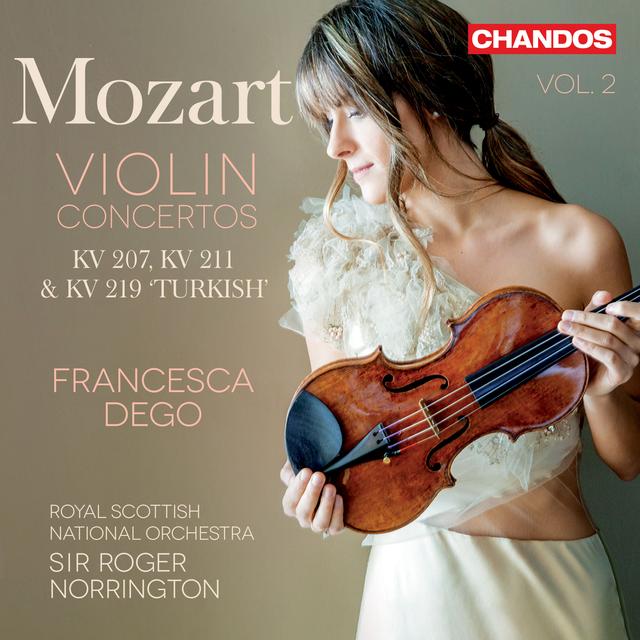 Album cover art for Mozart: Violin Concertos, Vol. 2