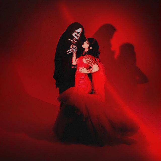 Album cover art for Kissing Death