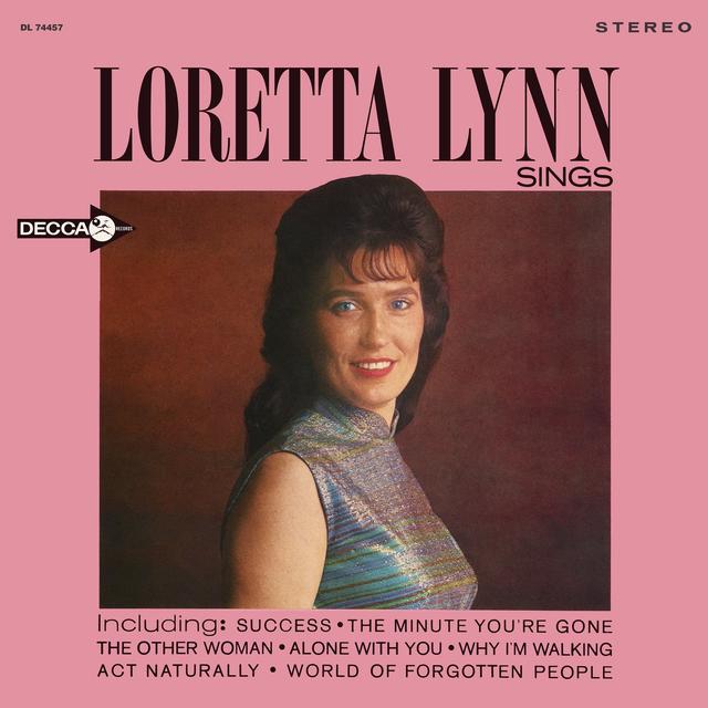 Album cover art for Loretta Lynn Sings