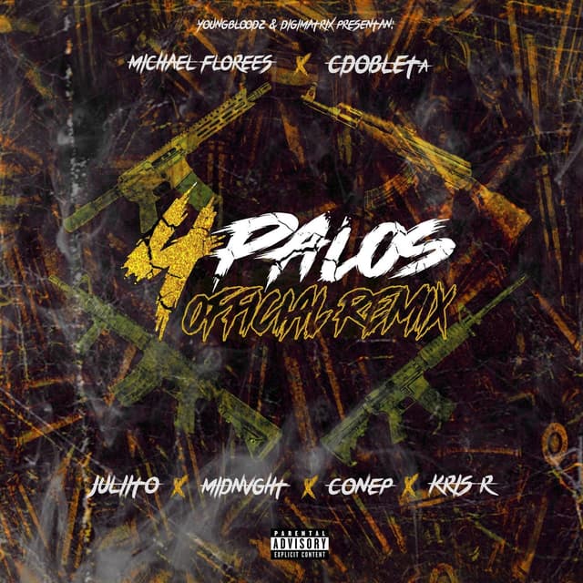 Album cover art for 4 Palos