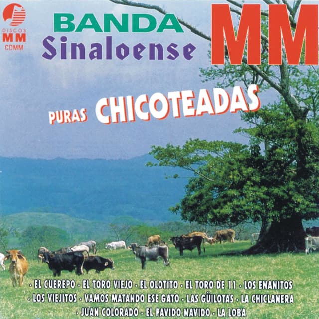 Album cover art for Puras Chicoteadas