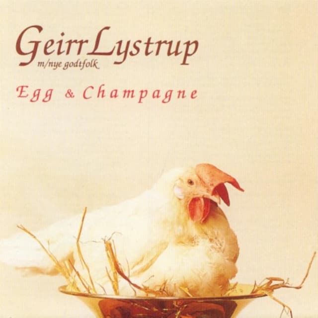 Album cover art for Egg og champagne
