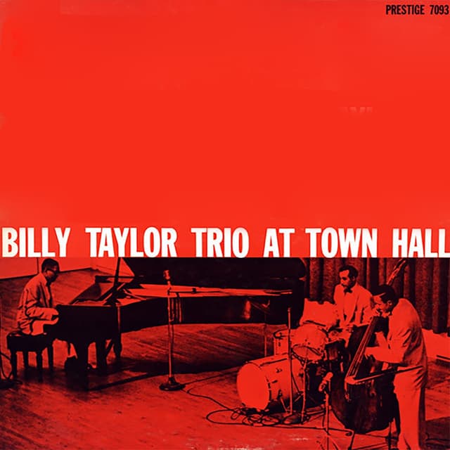 Album cover art for Billy Taylor Trio At Town Hall
