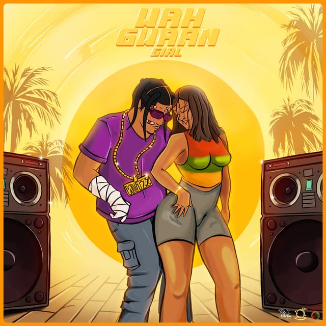 Album cover art for Wah Gwaan Girl
