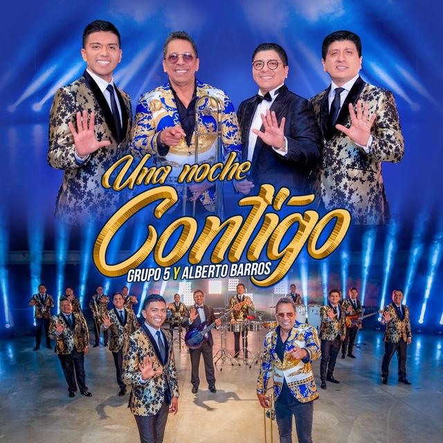 Album cover art for Una Noche Contigo