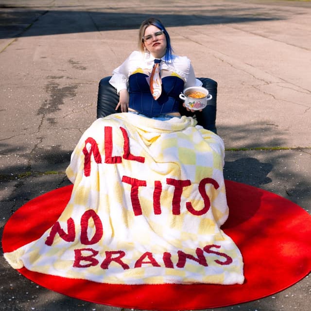 Album cover art for All Tits, No Brains