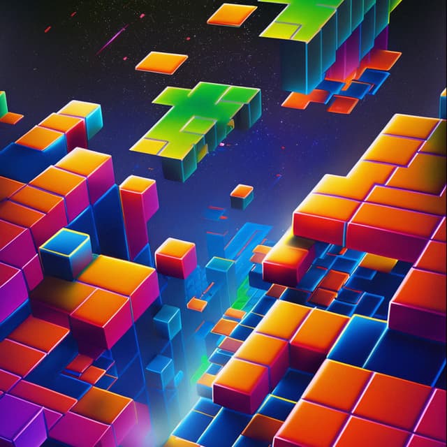 Album cover art for TETRIS PHONK