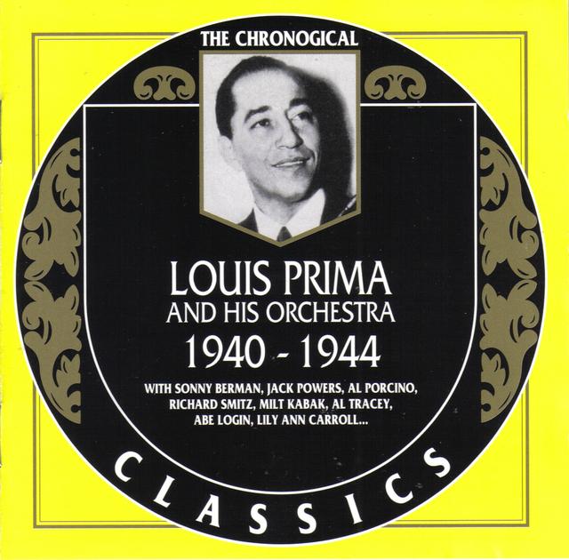 Album cover art for Louis Prima Et Son Orchestre: 1940-1944