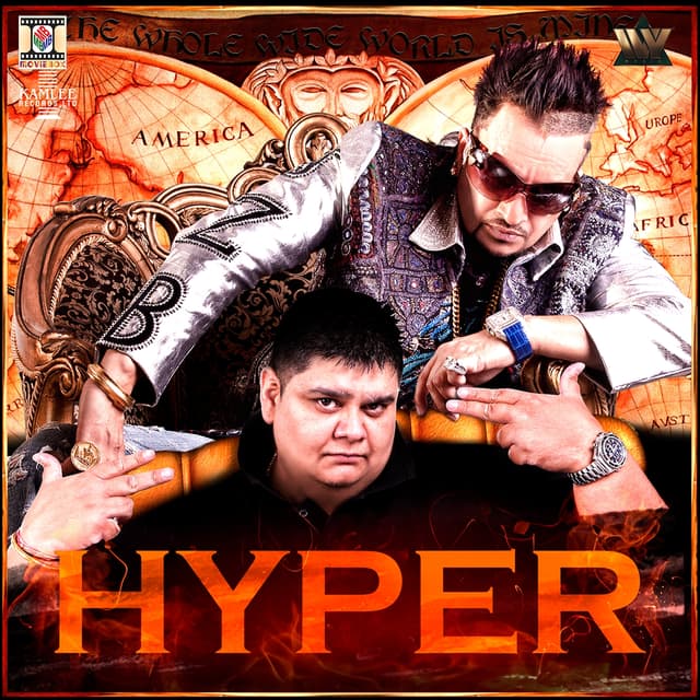 Album cover art for Hyper