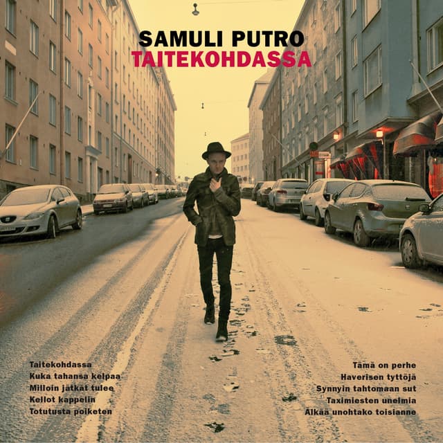 Album cover art for Taitekohdassa