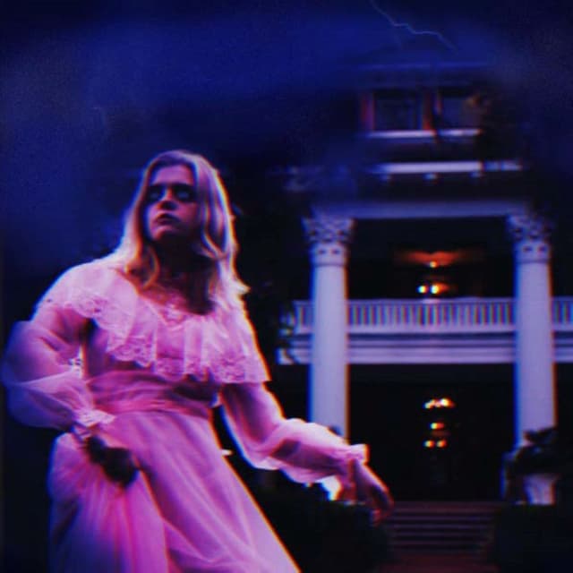 Album cover art for Haunted