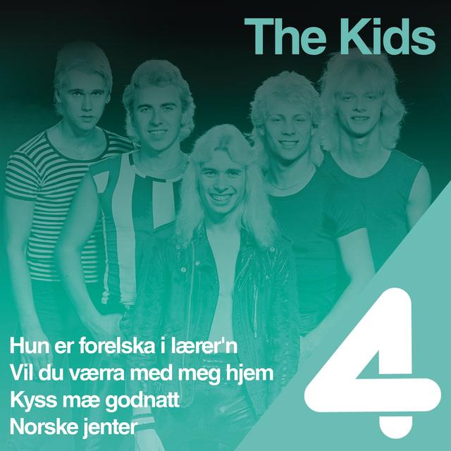 Album cover art for Four Hits: The Kids