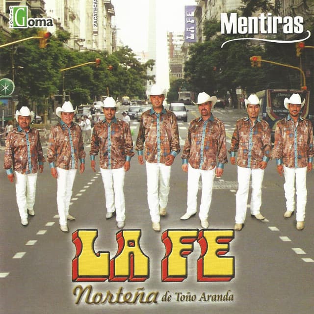 Album cover art for Mentiras