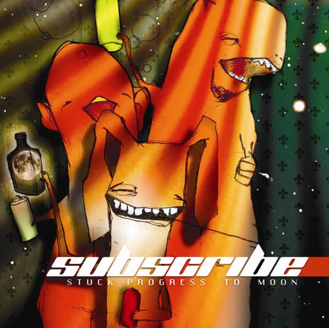Album cover art for Stuck Progress to Moon