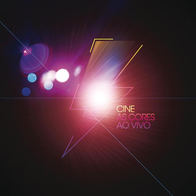 Album cover art for As Cores Ao Vivo