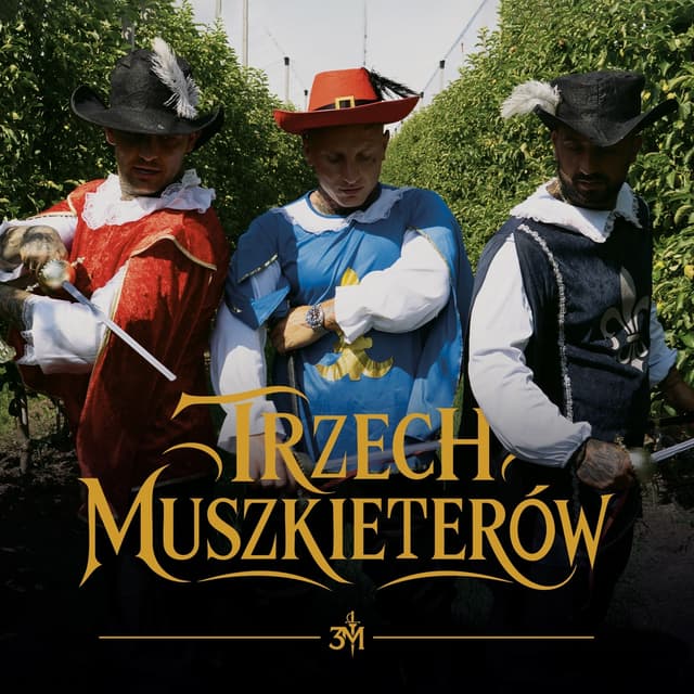 Album cover art for Trzech Muszkieterów
