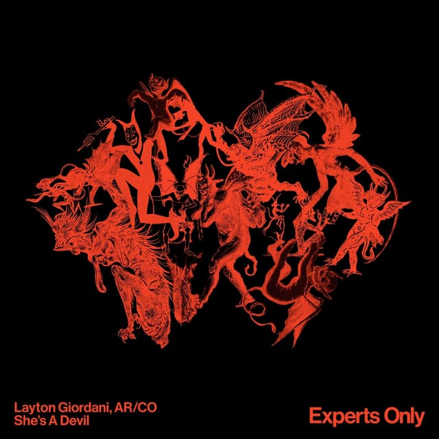 Album cover art for She's A Devil