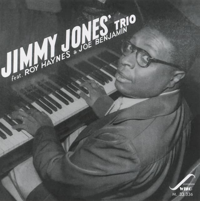Album cover art for Jimmy Jones Trio