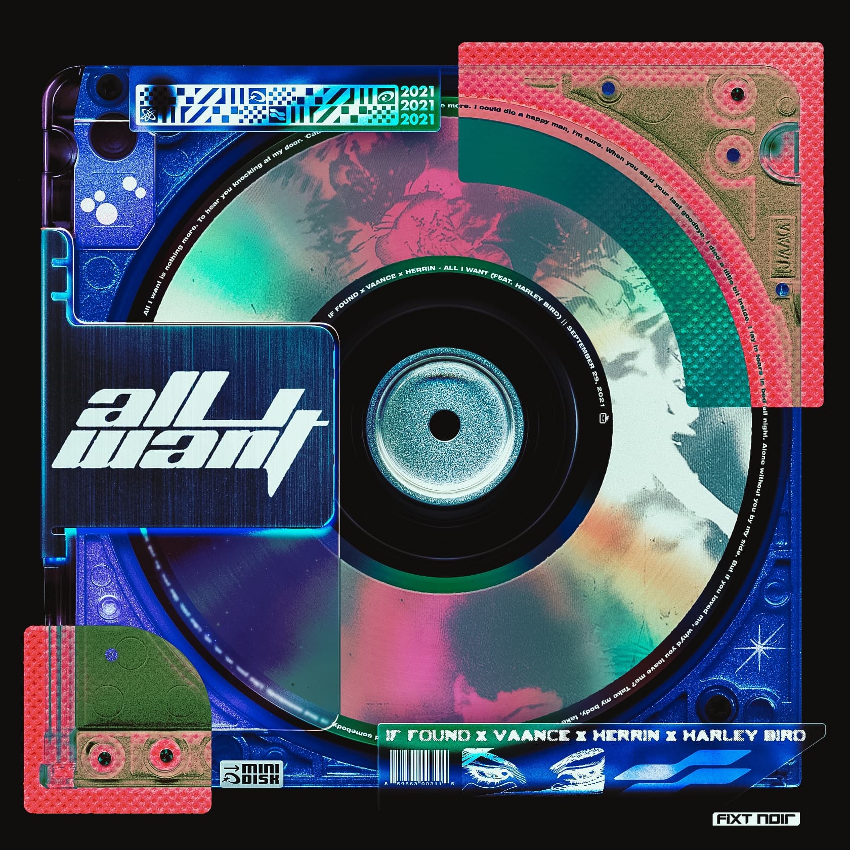 Lyric cover art