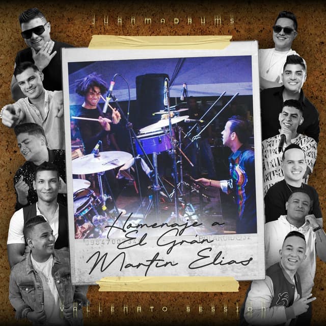 Album cover art for Homenaje Al Gran Martin Elias