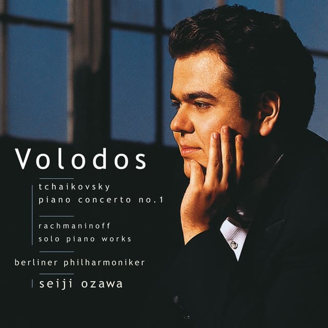 Album cover art for Tchaikovsky : Piano Concerto No.1 & Rachmaninov : Solo Piano Works
