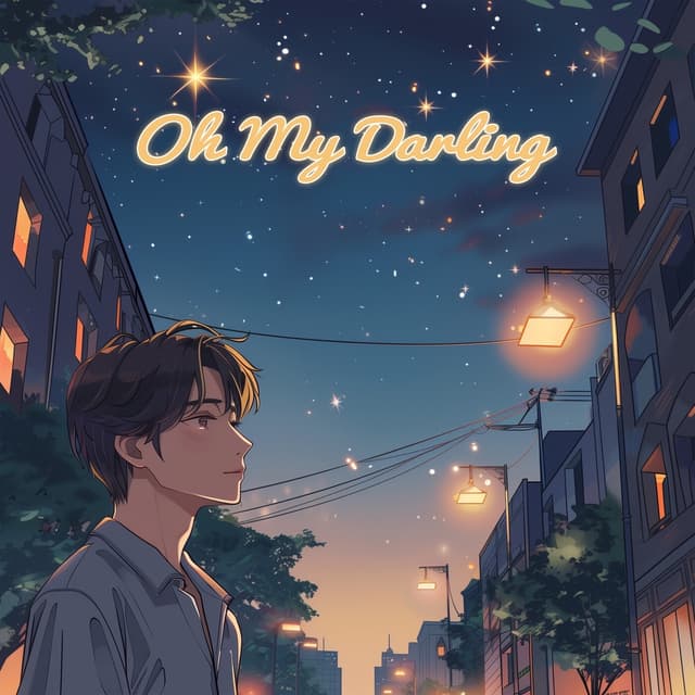 Album cover art for Oh my darling