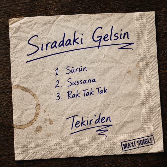 Album cover art for Sıradaki Gelsin