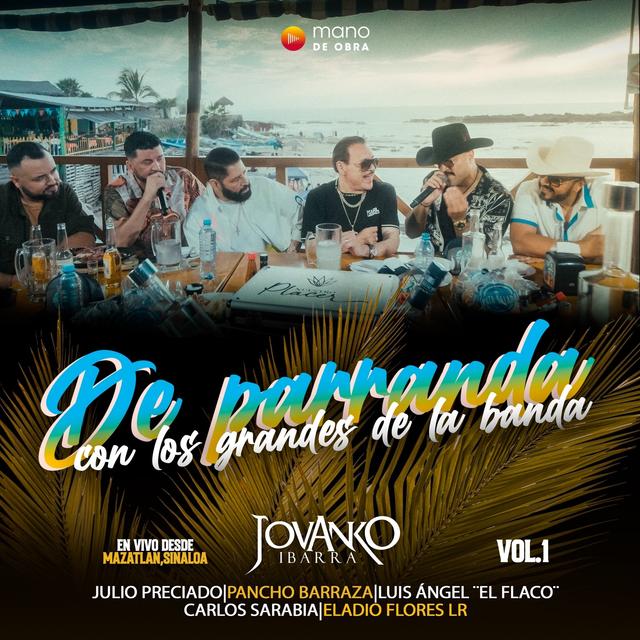 Album cover art for De Parranda Con Los Grandes De La Banda