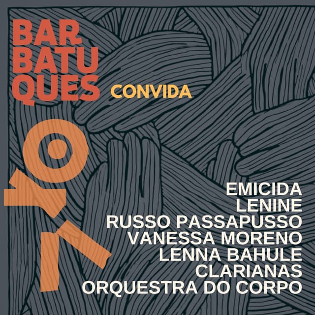 Album cover art for Barbatuques Convida